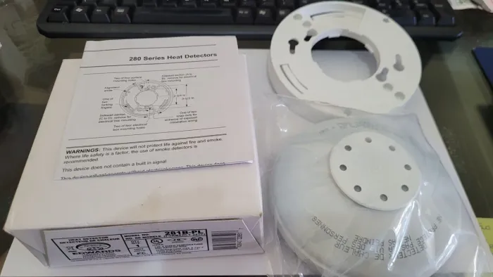 Detector de calor SIGA-281B-PL novos na caixa