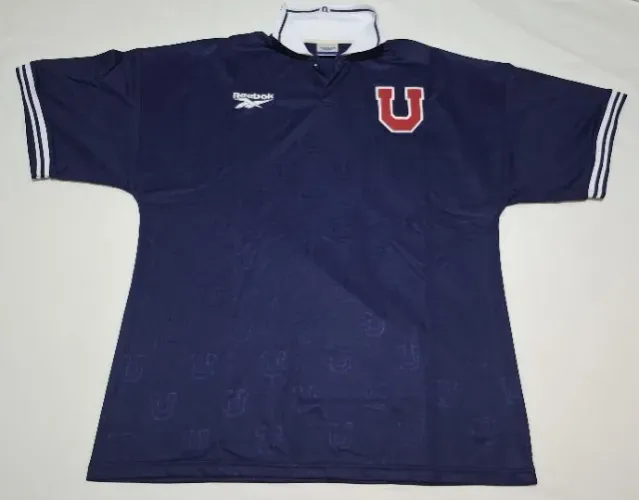 Camisa Universidad de Chile 1998 I Azul I Tam 3XG