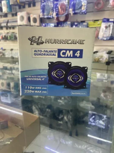 Alto-Falantes Quadriaxial Hurricane CM4