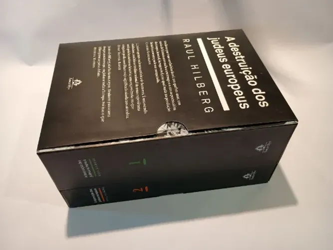 Livro A destruição dos judeus europeus - Raul Hilberg - Box 2 livros