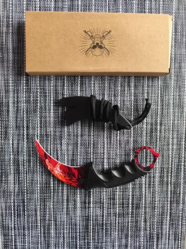  Canivete Karambit Colorido - Novo, Ideal pra Colecionadores!