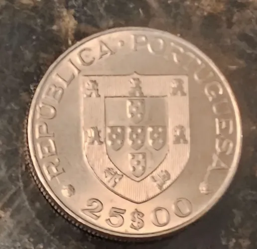 Moeda Antiga Escudo Portugal para Colecionadores 