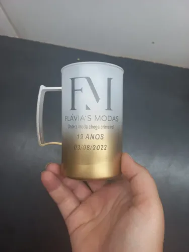Caneca de Acrilico Personalizada