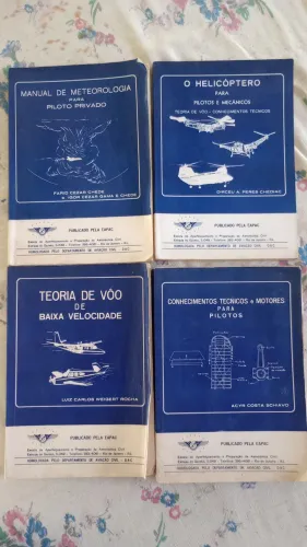 Lote manuais para pilotos EPAC