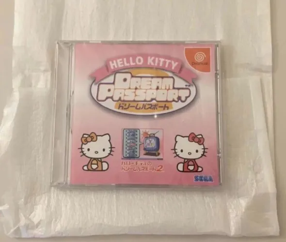 Jogo Sega Dreamcast Hello Kitty (Original Importado Japão) Lacrado!