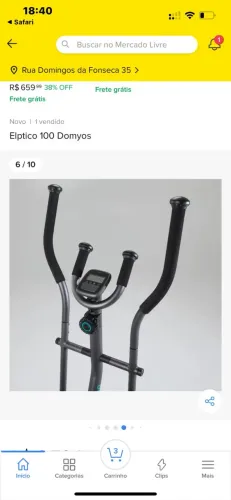 Elíptico Transport PodiumFit L100