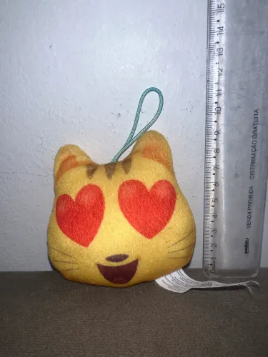 Pelúcia Emoji Gatinho