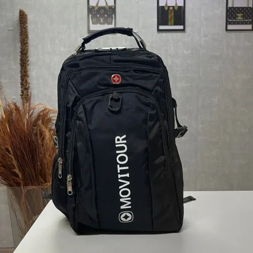 Mochila reforçada com capa de chuva