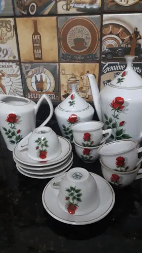 jogo de café de porcelana anos 60 /70