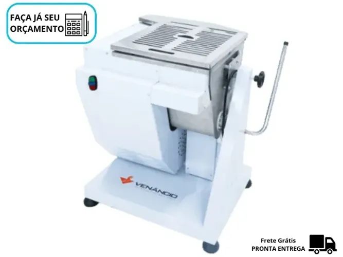  Amassadeira Semi Rápida 25Kg Monofásica Venâncio ASRBV25 220v