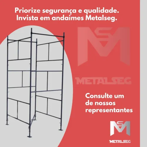 Andaimes Metalseg - Segurança e Qualidade