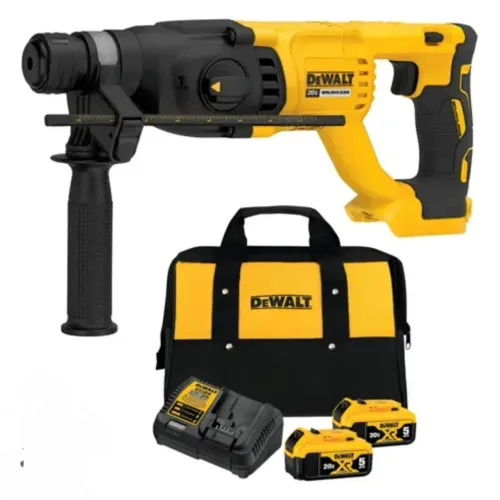 Kit de Martelete Perfurador/Rompedor SDS Plus de 1" (26mm) DEWALT DCH133M2