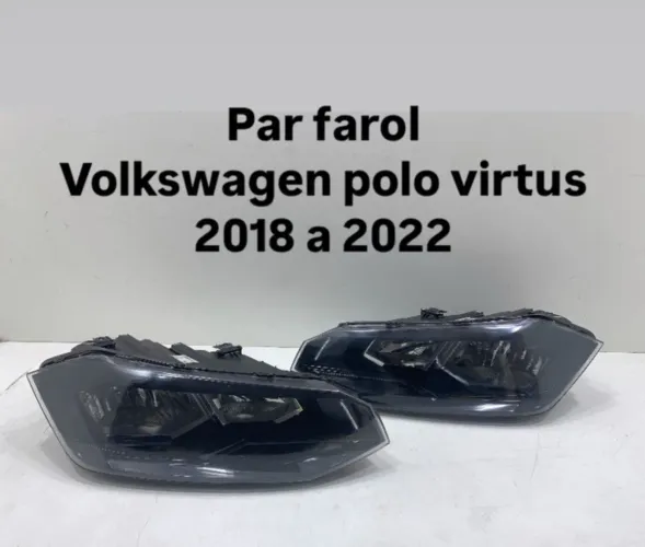 Par de farol polo virtus  2018 2019 2020 2021 2022