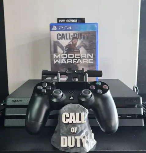 PS4 PRO 1TB 4K+JOGO CALL OF DUTY MW(SEMI-NOVO) C/ GARANTIA_SOMOS LOJA FÍSICA EM CAXIAS