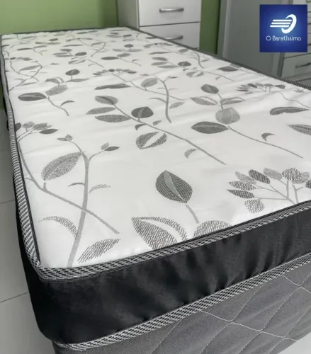 Colchão de Espuma Solteiro D20 Liso 