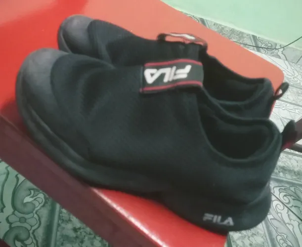 Tênis Fila Slip On Preto