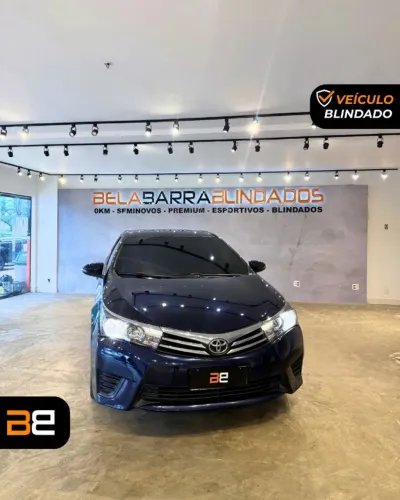 TOYOTA COROLLA GLI BLINDADO 1.8 FLEX 16V Aut. 2017