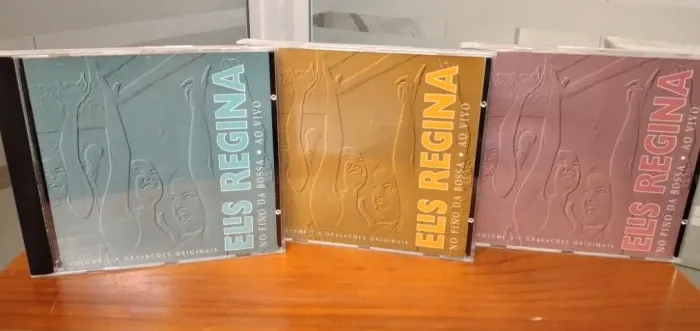 CDs - Elis Regina - No Fino Da Bossa Nova -Ao Vivo -  Cravações Originais Vol. 1 , 2 e 3 