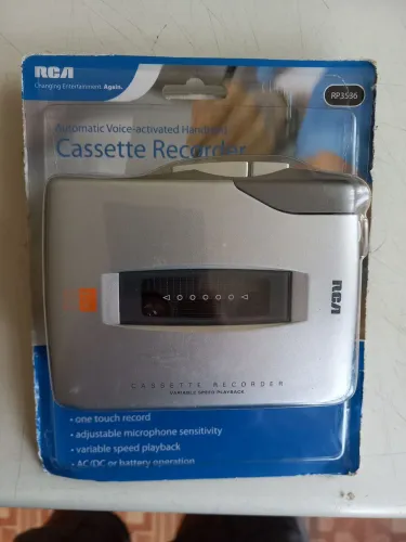 Gravador de Cassete RCA RP3536 - Novo