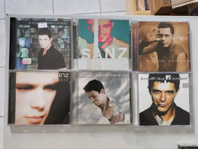 Venda Coletanea CDs Originais Alejandro Sanz