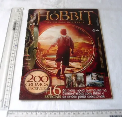 Álbum Figurinhas - O Hobbit - Incompleto (70 Figurinhas Coladas) - 2014