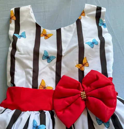 Vestido da turma da Mônica