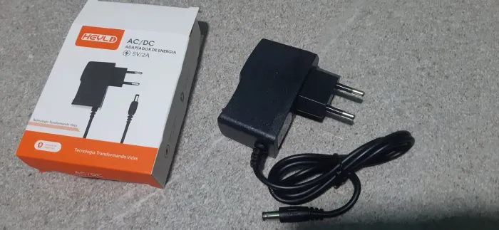 Adaptador AC/DC 5V/2A HEYLD fonte 5v 2 amperes 