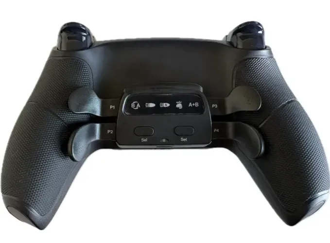 Controle PS5 Turbo Rapid Fire Com Gatilhos Curtos, clique de mouse E Paddles PRO