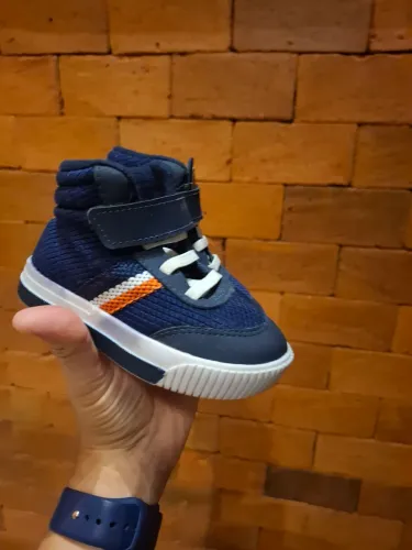 Tênis Infantil Azul Molekinho, tamanho 21
