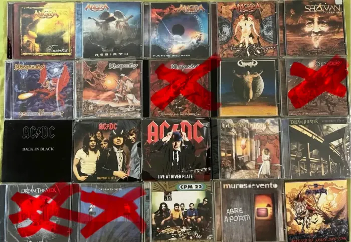 Cds Originais - Hard Rock, Heavy, Power, Folk, Progressivo, Sinfônico 