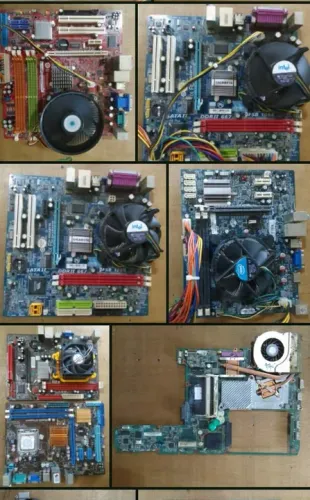 Lote de Placas de PC Para Pecas
