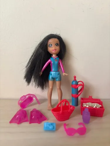 Boneca Polly - Brinquedos de Praia