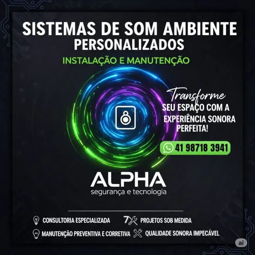 Sistemas de Som Ambiente Personalizados