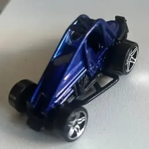Hot Wheels Slideout Azul - Miniatura Rara para Colecionadores!