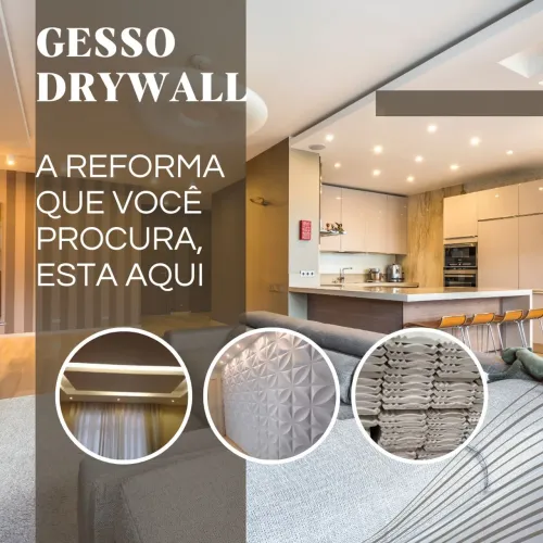Sport de led em forro drywall