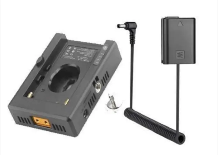 Adaptador de energia NP Séries para câmeras que usam bateria Fw50