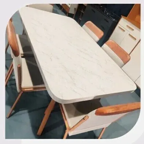 Mesa Stellar Rose, com 6 Cadeiras Duo 1.60m