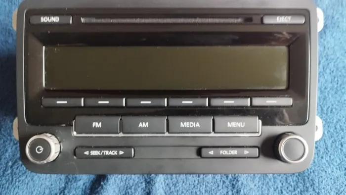 Rádio/Player CD Original VW New Beetle Jetta/Golf + Manual + Manual 