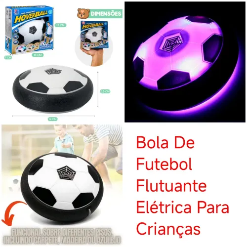 Bola De Futebol Flutuante Elétrica Para Crianças