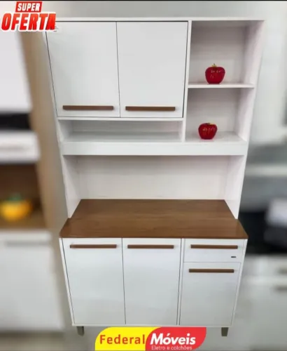 Armário para Cozinha 1,10cm - Novo e Super Versátil!