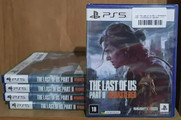 the last of us part 2 remastered ps5 novo lacrado