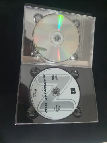Box nacional kid em aluminio 7 dvds para colecionador