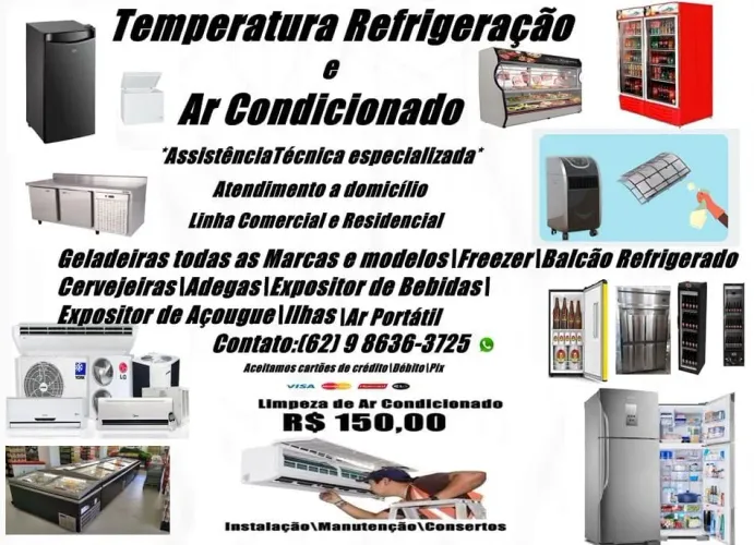 1$ Consertos de geladeiras freezer cervejeira e outros 