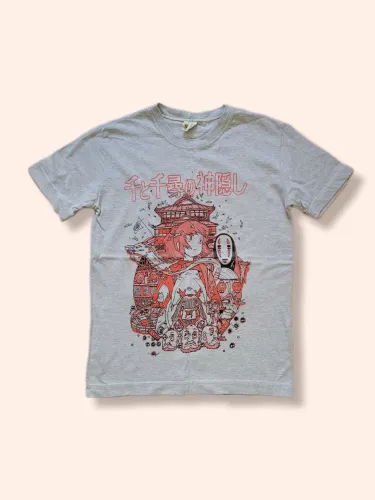 Camiseta A Viagem de Chihiro Studio Ghibli Tamanho P