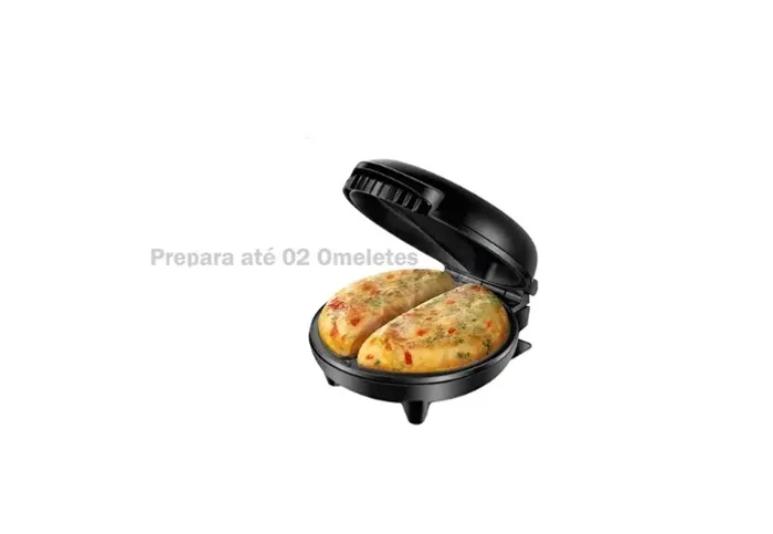 Omeleteira Antiaderente Mr Cheff Agratto Inox Redonda 800w 127v  