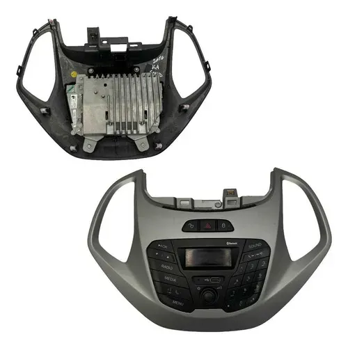 Radio Som Painel Multimidia C Pisca Alerta Ford Ka 2015 