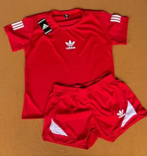 Conjunto Adidas Vermelho