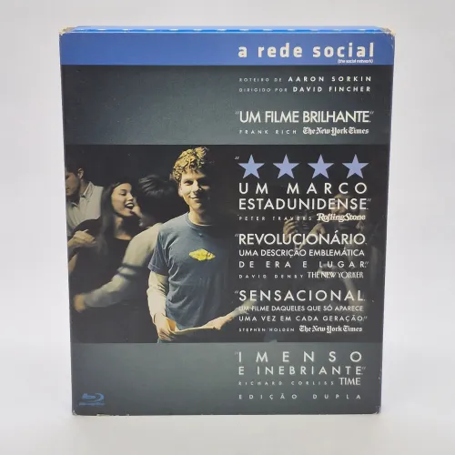 Blu-ray Duplo- A Rede Social