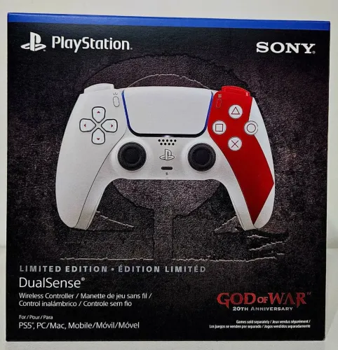 Controle God of War 20 anos - Dualsense God of War