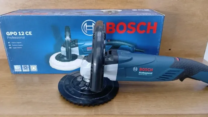 Politriz Bosch 127V 1250W/220V 1400W 6 velocidades com disco